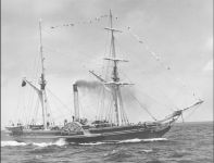 Почтово-пассажирский колёсный пароход Sirius