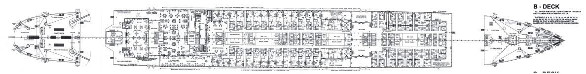 Палуба B Титаника