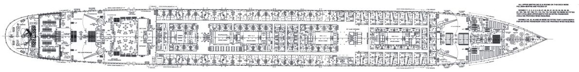 Палуба C Титаника