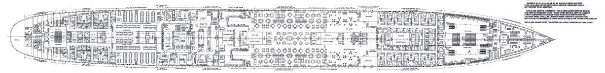 Палуба D Титаника