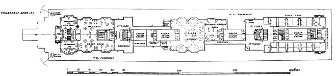 Палуба A Титаника