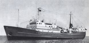 Рыболовное морозильное судно Каспий